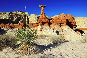 Kanab: Toadstool rock formations, Kanab, Utah, USA, North