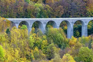 Highway: Todtsburg bridge, Albaufstieg of the A8 motorway