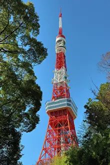 Broadcasting: Tokyo Tower in Tokyo, Japan