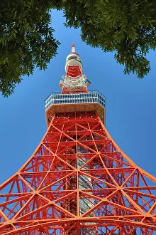 Broadcasting: Tokyo Tower in Tokyo, Japan
