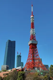Broadcasting: Tokyo Tower in Tokyo, Japan