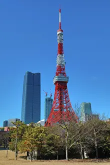 Broadcasting: Tokyo Tower in Tokyo, Japan