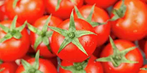 Essen: Tomatoes Tomato Vegetables from above Panorama
