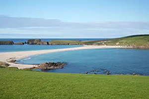 Causeway: Tombolo (a natural sand causeway / sand bar with