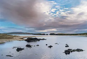Secluded: Tombolo connecting St Ninian's Isle with