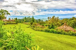 Murray Mccallum: Tourist Resort, Highlands, Papua New Guinea. Landscape view