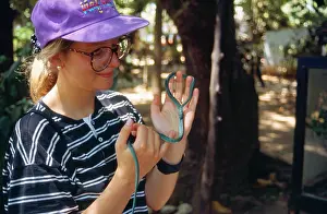 Handlers: Tourist - with snake