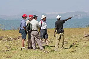 Warden: Tourists walking with wildlife ranger