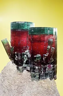 Fold: Tourmaline (elbaite) from Pala, California