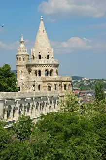 Fortified: Towers of Fishermans Bastion on Castle Hill