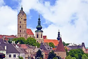 Wachau: The town of Krems along the Danube River