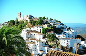 Espaa: Townscape, Casares, Andaluc&, xed;a, Spain, Europe