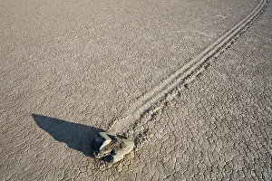 Created: Track created by one of the mysterious moving rocks