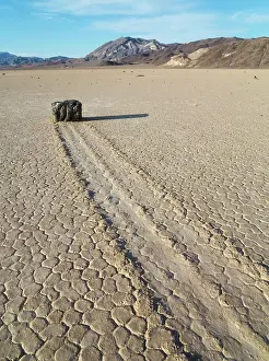 Created: Track created by one of the mysterious moving rocks