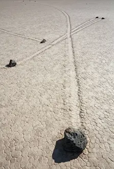 Created: Tracks created by the mysterious moving rocks at