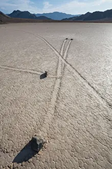 Created: Tracks created by the mysterious moving rocks at