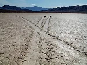 Created: Tracks created by the mysterious moving rocks at