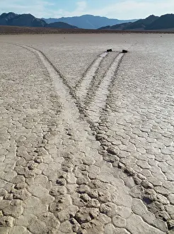 Created: Tracks created by the mysterious moving rocks at