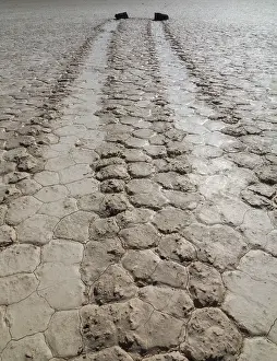 Created: Tracks created by the mysterious moving rocks at