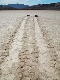 Created: Tracks created by the mysterious moving rocks at