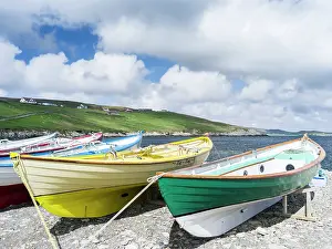 Rowboat: Traditional rowboats, or Shetland Yoal