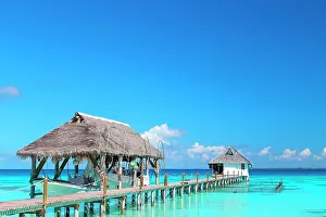Lifting: transplant with his stilt house and his boat lifting