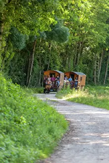 Heavy: Travel Trailer drawn by draft horses - France