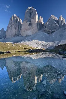 Drei: Tre Cime di Lavaredo - the three peaks of the Tre