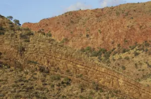 Folded: Trephina Gorge, Australia