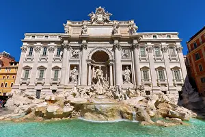 Rome: The Trevi Fountain, Rome, Italy