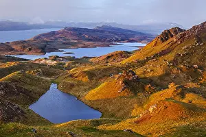 Trotternish: Trotternish landscape - hilly landscape near The