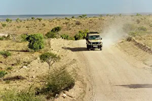 Vehicles: Tsavo East National Park, Kenya