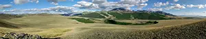 Mountained: Tschuja Steppe and Sailughem Mountains, Altai Republic