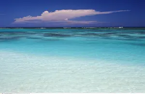 Menschen: Tuerkisfarbenes Meer, Punta Cana, Karibik, Dominikanische