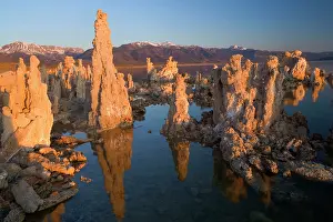 Alkaline: Tufa Formation - Tufa Formations reflected in the
