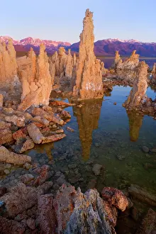 Alkaline: Tufa Formations - reflected in the alkaline waters