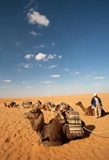 Tunisia: Tunisia, Ksour Area, Ksar Ghilane, Grand