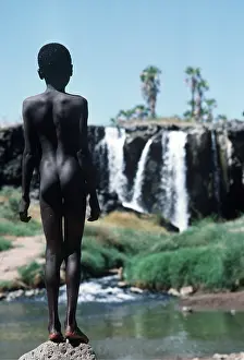 Rungnapa Sasitorn: Turkana Boy at Kapedo waterfall