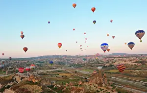 Cappadocia: Turkey. Ballooning in Cappadocia. Every morning