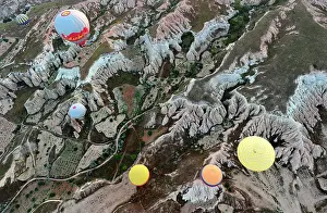 Cappadocia: Turkey. Ballooning in Cappadocia. Every morning