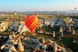 Cappadocia: Turkey. Ballooning in Cappadocia. Every morning