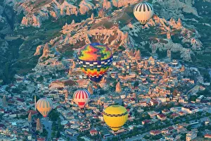 Cappadocia: Turkey. Ballooning in Cappadocia. Every morning