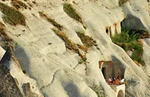 Goreme: Turkey. Cappadocia. Goreme. The village of Goreme