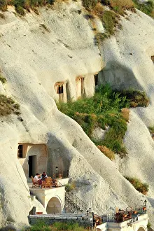 Goreme: Turkey. Cappadocia. Goreme. The village of Goreme