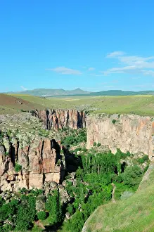 Cappadocia: Turkey. Cappadocia. The Ihlara valley is running