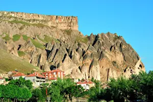 Cappadocia: Turkey. Cappadocia. The Ihlara valley. The village
