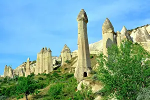 Goreme: Turkey. Cappadocia. Near Goreme, the Love Valley
