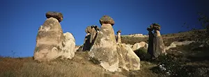 Anatolia: Turkey, Cappadocia, Rock formation landscape