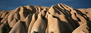 Anatolia: Turkey, Cappadocia, Rock formation landscape