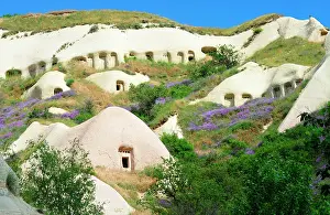 Dovecote: Turkey. Cappadocia. Uchisar. Near the village of
